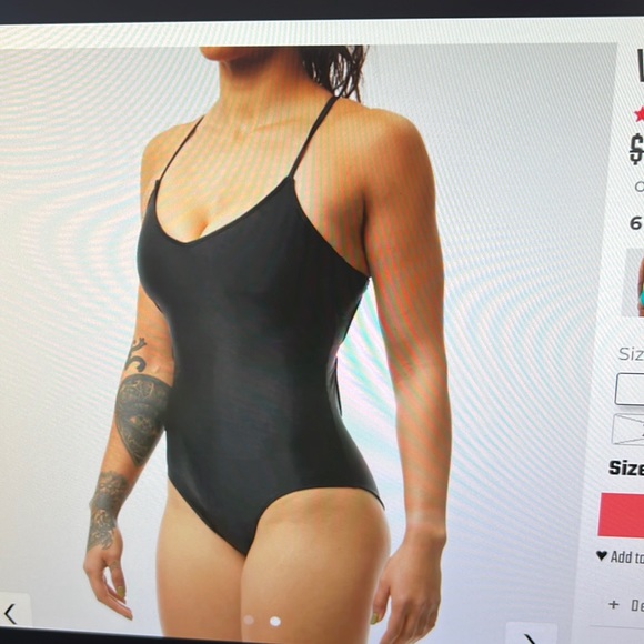 Born Primitive Other - Born Primitive “waterfall one piece swimsuit” in black